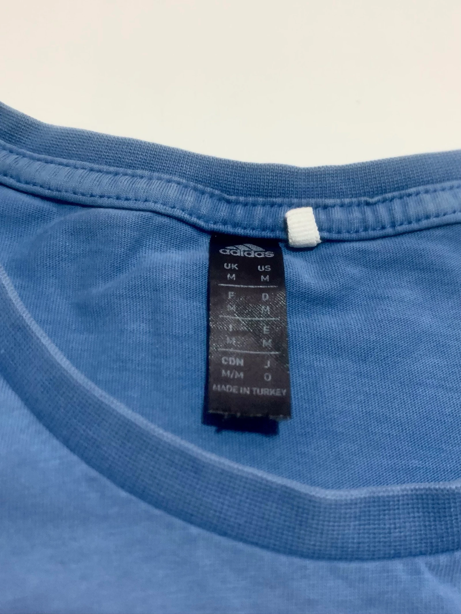 Adidas Original Blauwe T-shirt Maat S – photo 4